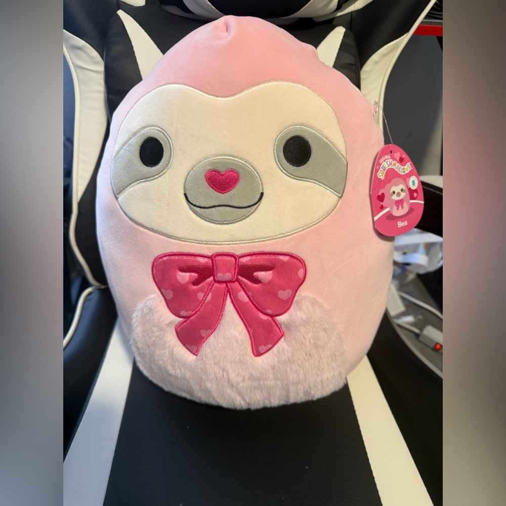 Bea 14” Squishmallows Pink Sloth